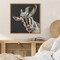 Custom Funny Goat I by Carolee Vitaletti Framed Canvas Wall Art